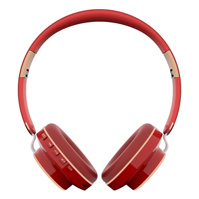 

HIFI stereo headset Bluetooth headset hybrid active noise reduction music headset FM and supports SD card and microphone headset