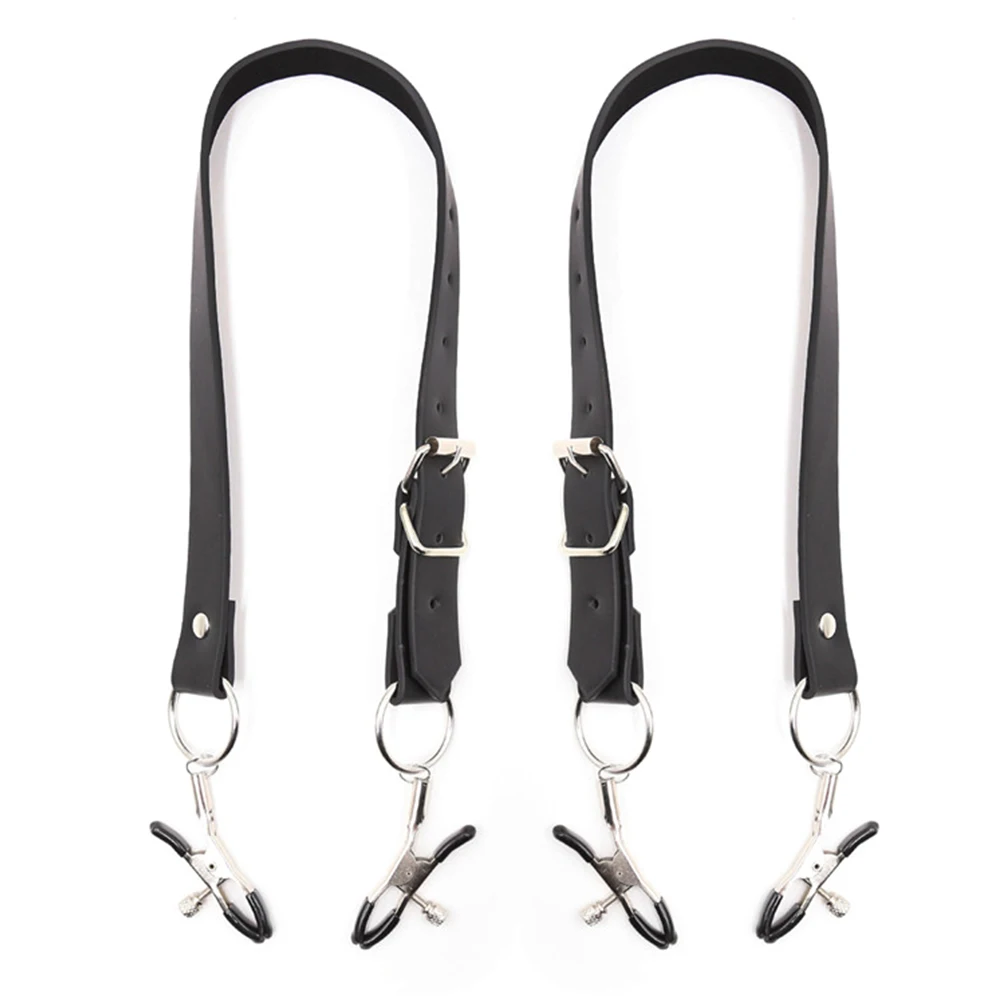 Бдсм бондаж обертка вокруг бедра распределитель ремни с зажимы для клитора