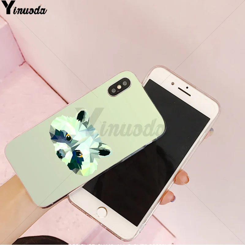 A11 Yinuoda животное енот арт шаблон ТПУ мягкий чехол для мобильного телефона Apple iPhone 8 7 6 6S Plus X XS MAX 5 5S SE XR чехол - Цвет: A11