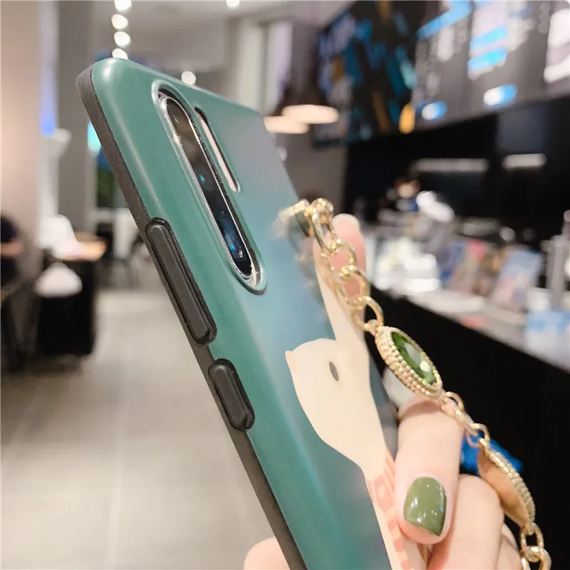 Чехол для Samsung note 10 plus чехол с милым кроликом Galaxy Note 8/9 мягкий зеленый корпус s8/s8/s10 +