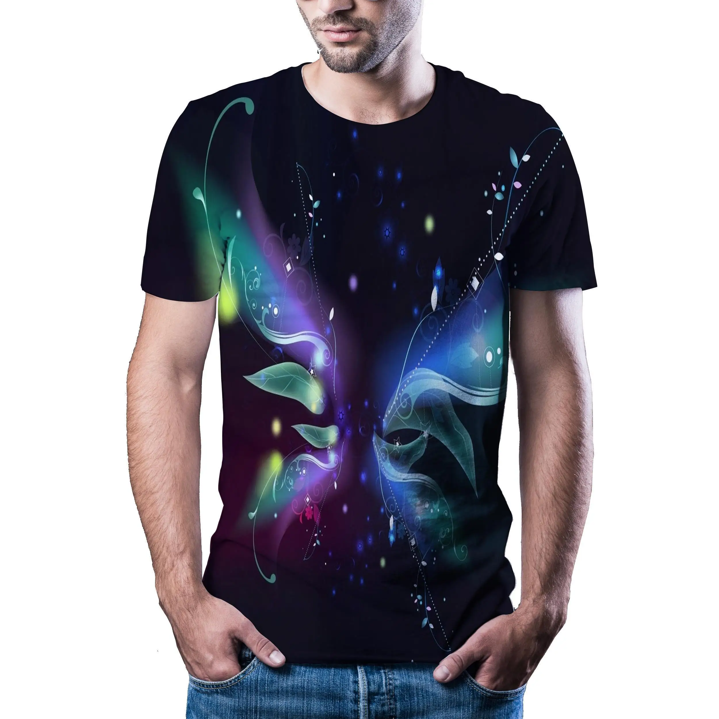 

Summer 2020 Men 'S And Women 'S New Aesthetic Style Leisure 3d T -Shirt Fashion T -Shirt 3d Printing Quick Drying T -Shirt