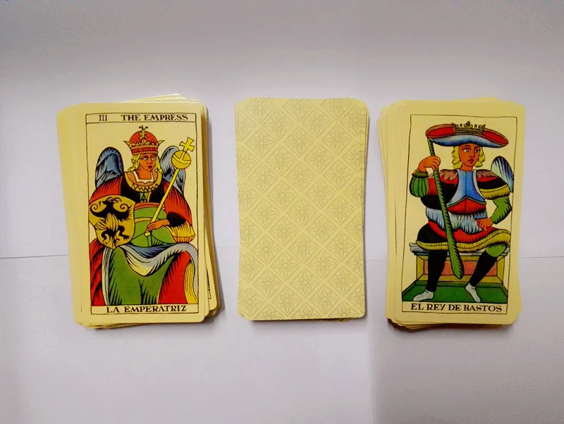 НОВЫЙ Испанский настольная игра карты Таро высокое качество Бумага карточная