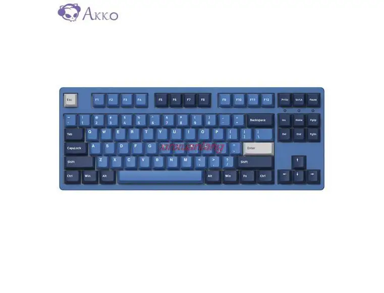 

Клавиатура Механическая AKKO 3087 DS Ocean Star с механическим переключателем, 87 клавиш, проводные USB-клавиши Type-C 85% PBT