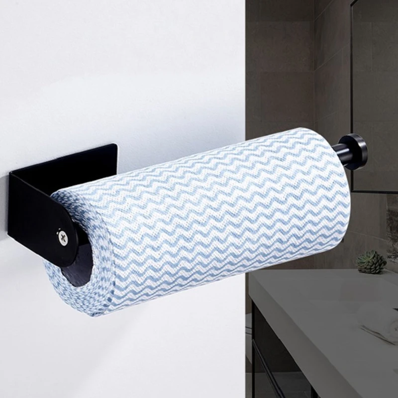 Настенный держатель для туалетной бумаги из нержавеющей стали ванной кухни