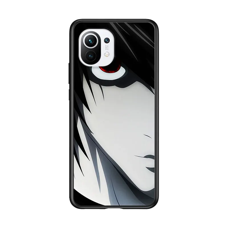 

Death Note Ryuk kira for Xiaomi Mi 11 10T Note 10 Ultra 5G 9 9T SE 8 A3 A2 A1 6X Pro Play F1 Lite 5G Black Phone Case
