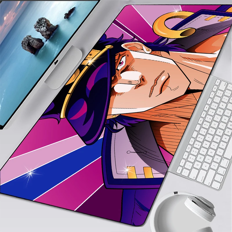 

Jojo Adventure Keyboards Mat carpet Rubber Gaming Mousepad Desk Mat Customized Laptop Gaming PC anime Mouse pad manga mat gift