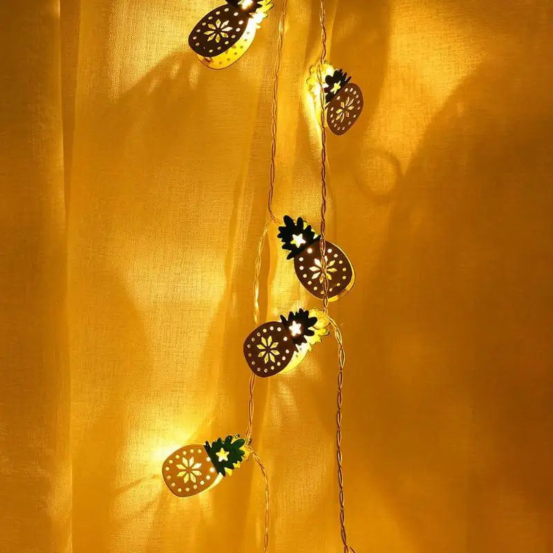 Светодиодный светильник в виде ананаса гирлянда Сказочная батарея свадебная