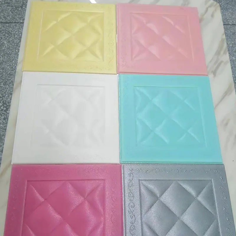 Декоративные обои 3D стерео Наклейка на стену Противоударная мягкая