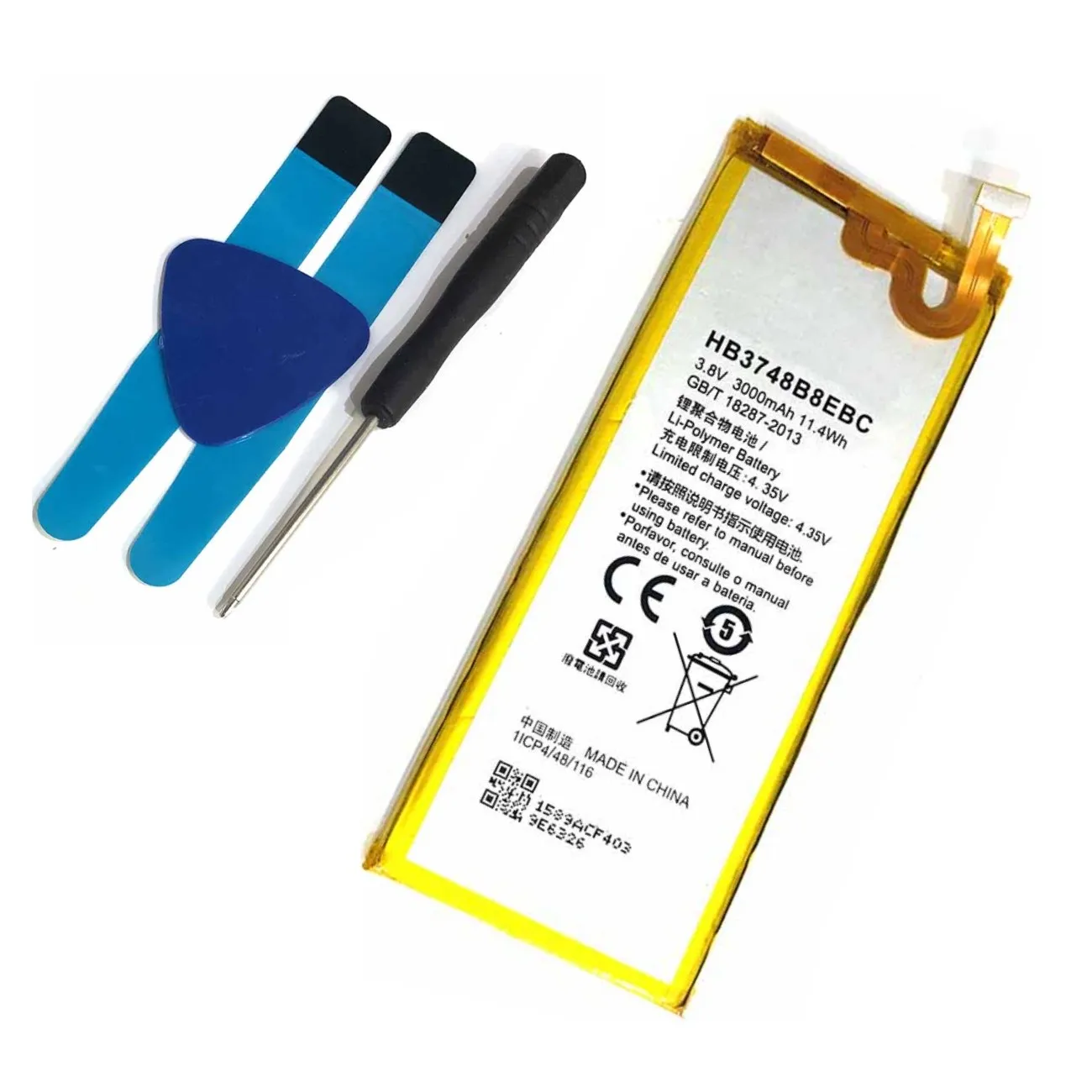 Хорошее качество HB3748B8EBC 3000mAh аккумулятор для Huawei Ascend G7 G7-L01 G7-L03 C199 C199-CL00 G7-TL100 смартфон батареи