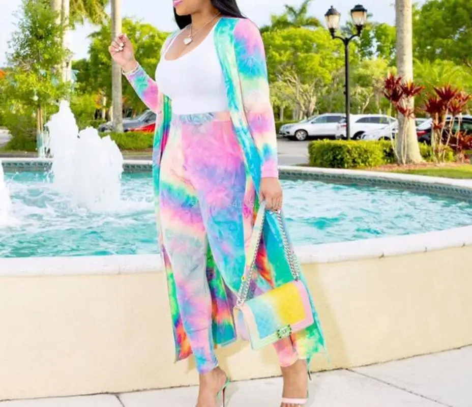 Синий желтый цветочный принт сексуальный комплект из двух предметов женский