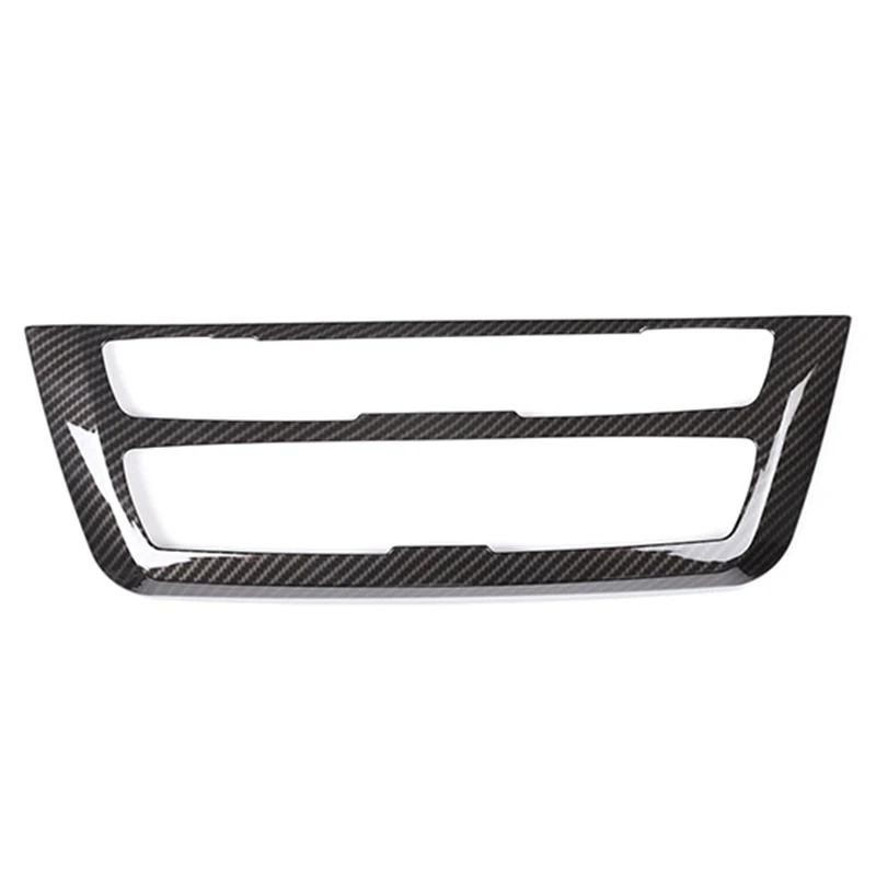 

Carbon Fiber Style ABS Plastic Center Decoration Frame Trim For BMW 3 4 Series GT F30 F32 F34 2013-2018