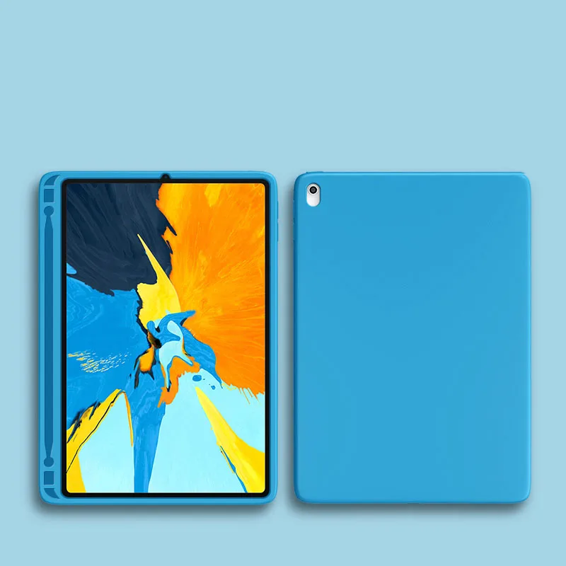 Противоударный чехол для Apple iPad Pro 11 дюймов милый мягкий силиконовый резиновый