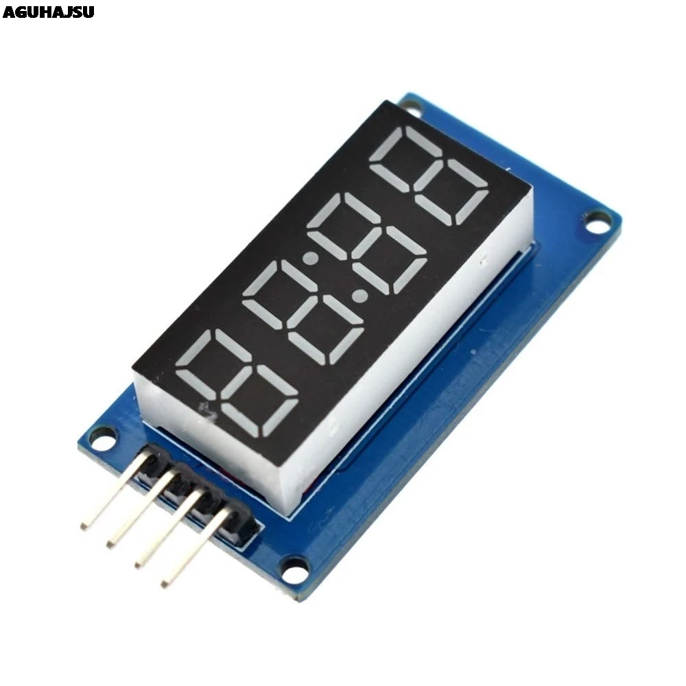 TM1637 светодиодный Дисплей модуль для Arduino 7-сегментный 4 биты 0 36 дюйма часы красный