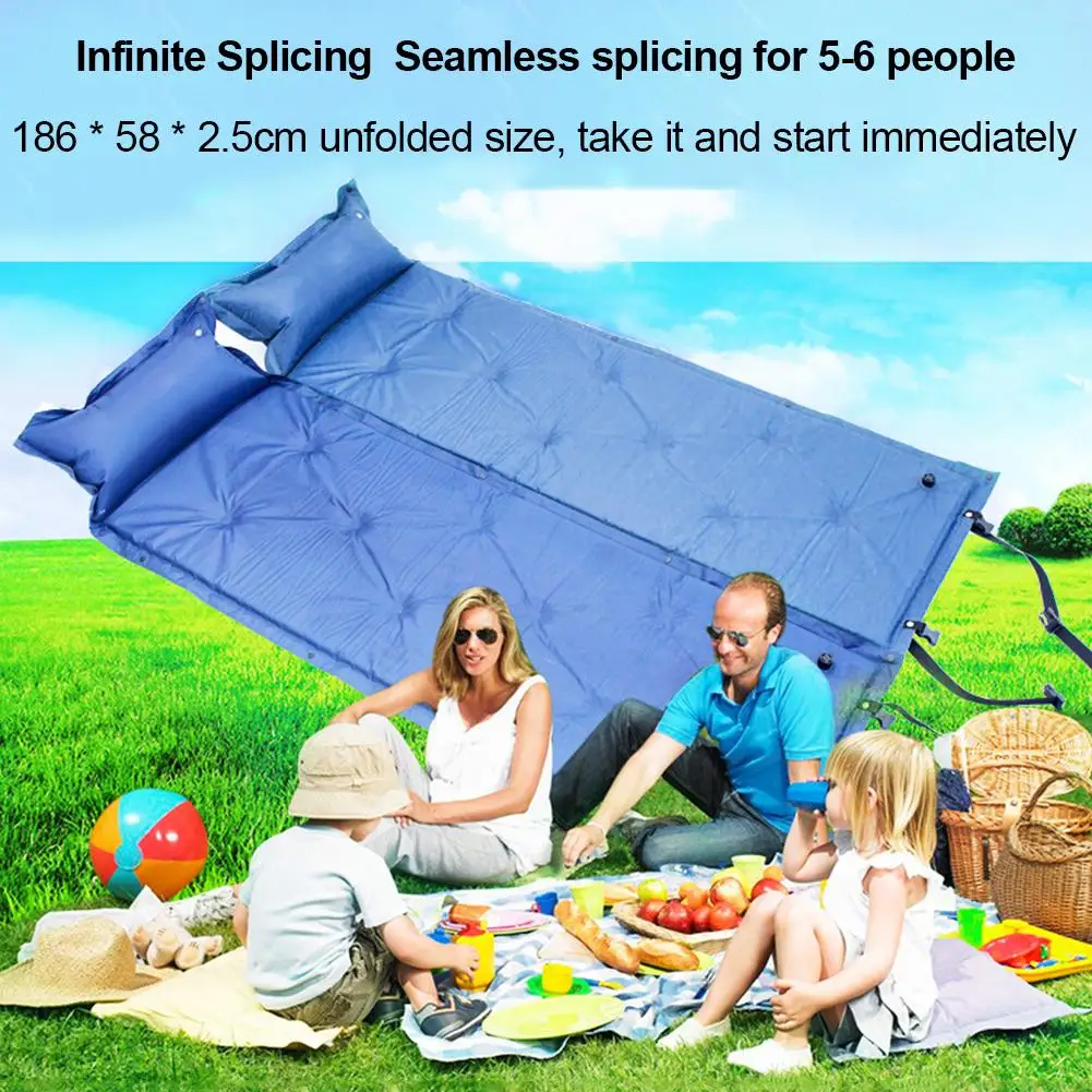 

Car Air Inflatable Travel Mattress Bed Universal for Back Seat Multi Functional Sofa Pillow Outdoor Camping Mat Cushion In Stock