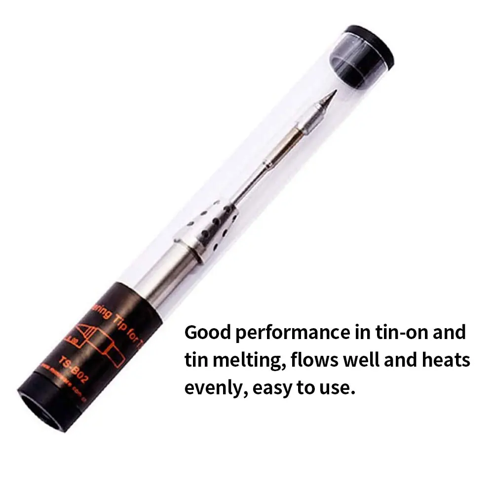 

TS B02 Soldering Iron Tip Replacement Solder Bit Head Lead Free Ceramic Heating Core USB Smart Digital Soldering Iron Welding