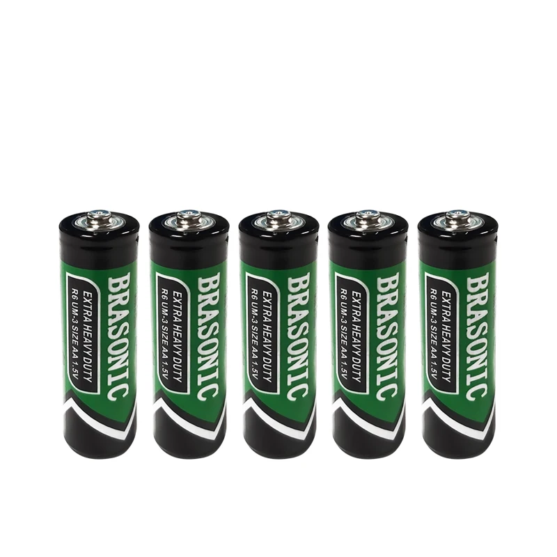 PHOMAX 50 шт./упак. AA углеродная цинковая батарея сухая LR6 E91 LST7AA 1 5 V Электронный