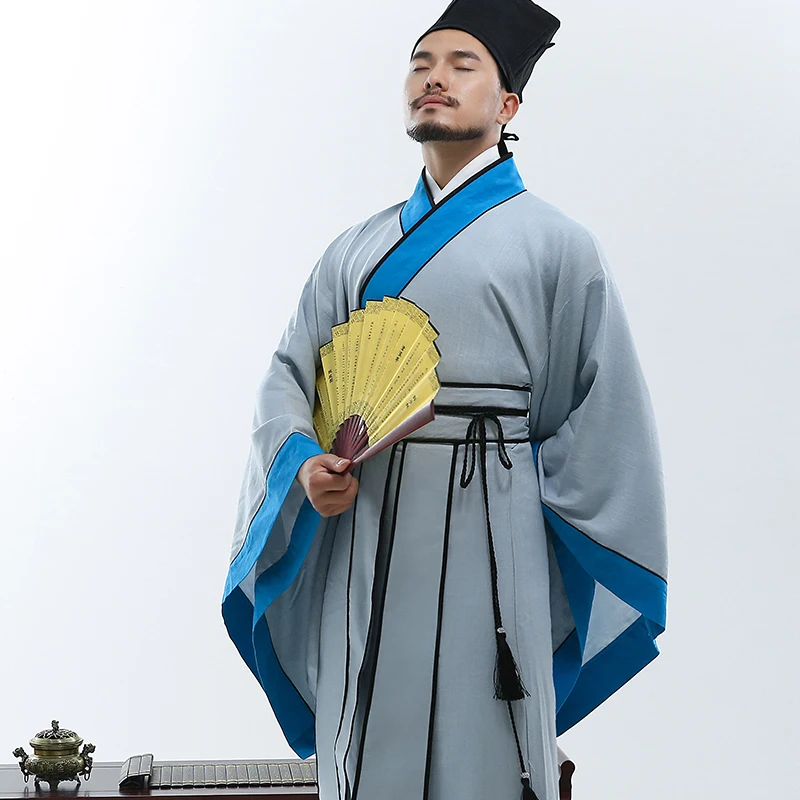 Hanfu мужское традиционное китайское платье для косплея древняя форма учителя