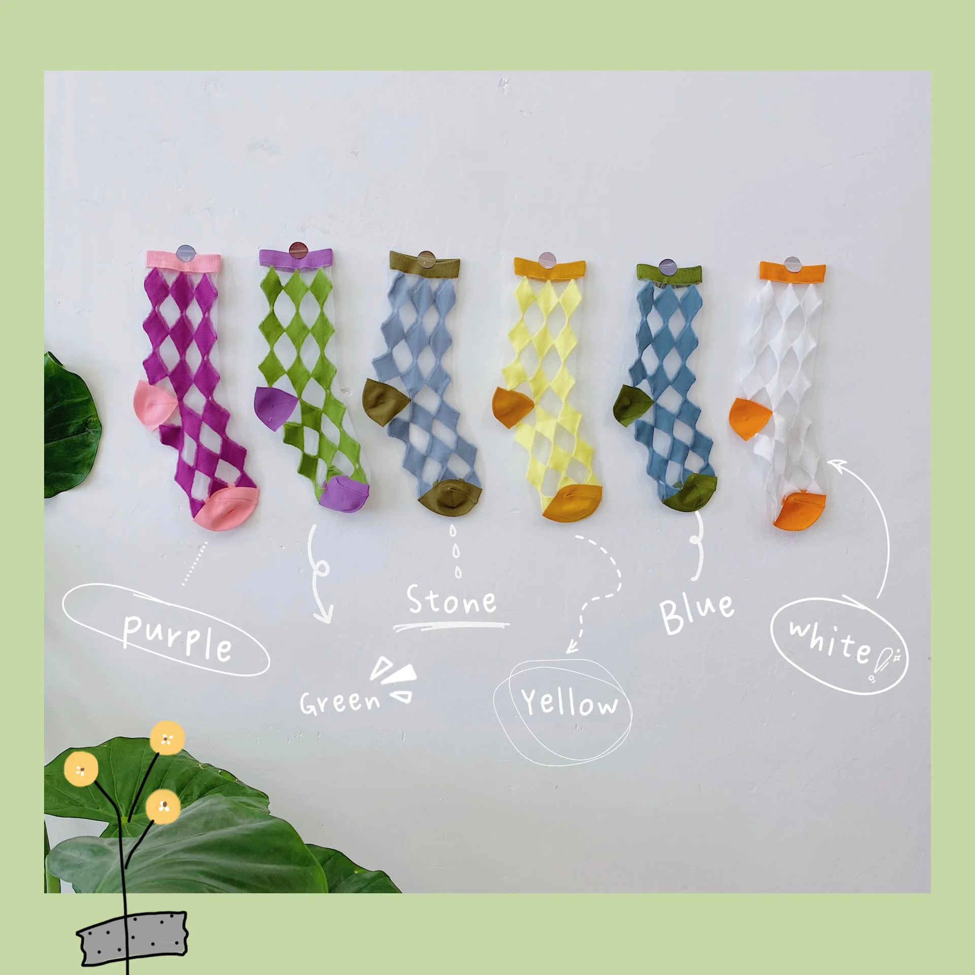 JoJo's Bizarre Adventure Socks Jonathan Joestar Kujo Jotaro Women Knee High Girl Summer Silk Stockings | Тематическая одежда и