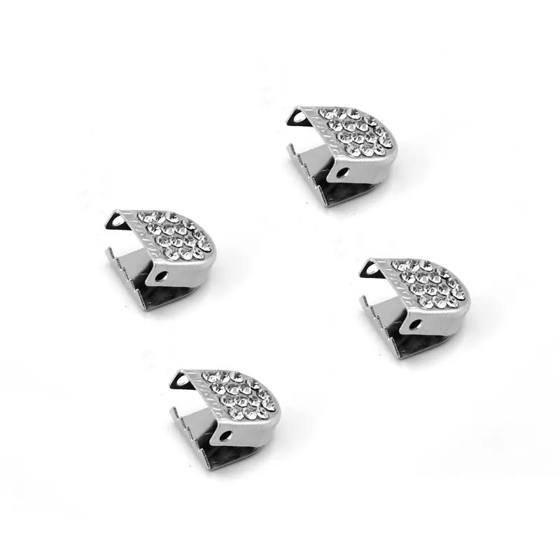 

5pcs/set Shoelaces Buckle 2020 New Metal Shoelace Buckles Replaceable Shoelaces Accessories DIY Crystal Daisy Metal Lace Lock