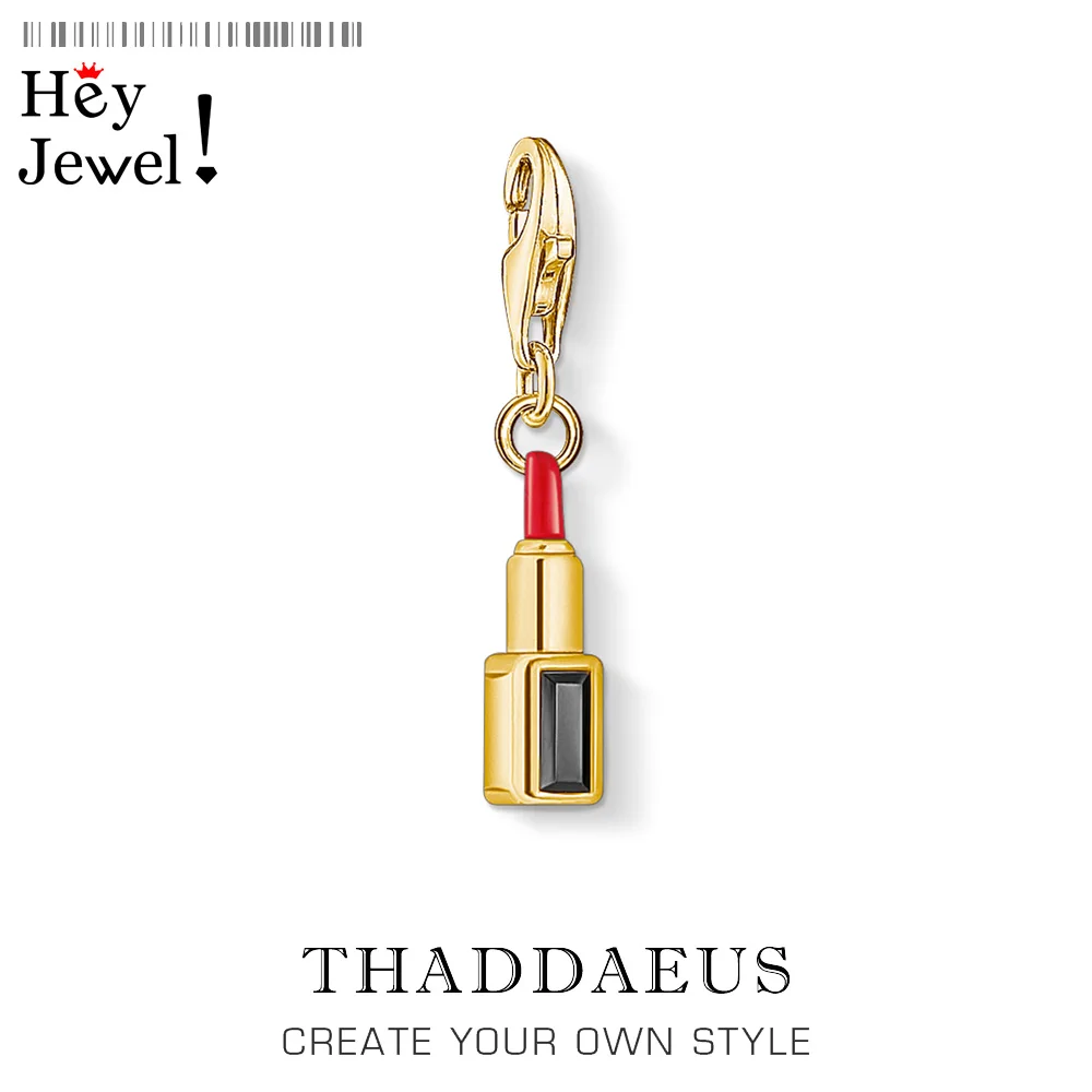 Подвеска с красной помадой ювелирное изделие для женщин в Европейском клубе