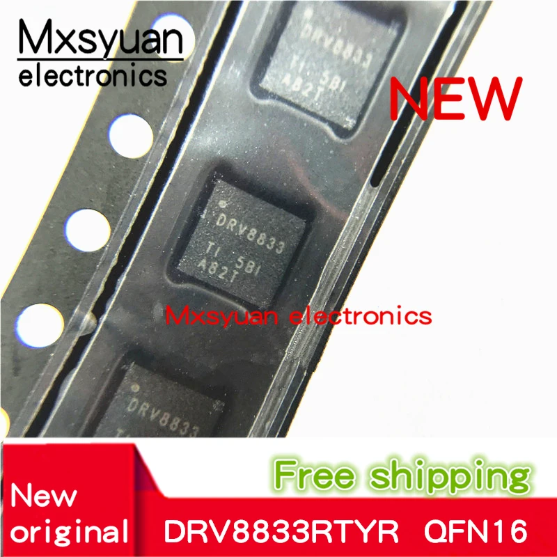 

10PCS~50PCS/LOT DRV8833RTYR DRV8833 QFN16 New original