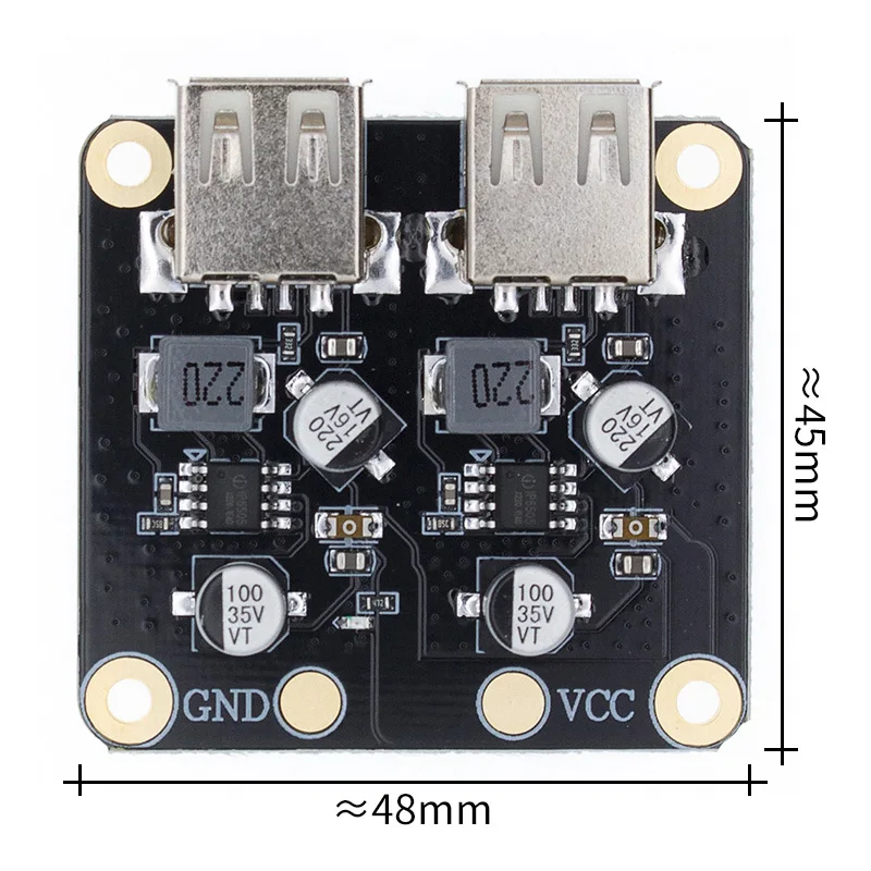 QC3.0 QC2.0 USB DC-DC понижающий преобразователь для зарядки модуль 6-32 в 9 12 В 24 Быстрого