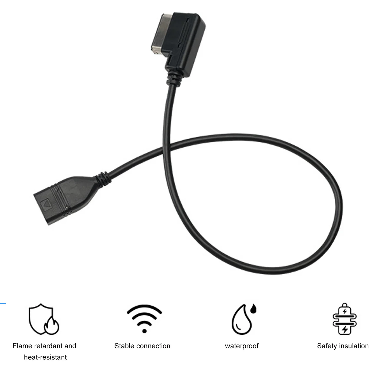 

audio cable Suitable for Audi AMI AUX , car Bluetooth USB audio cable, suitable for Audi A3 A4 A5 A6 Q5 para VW MK5