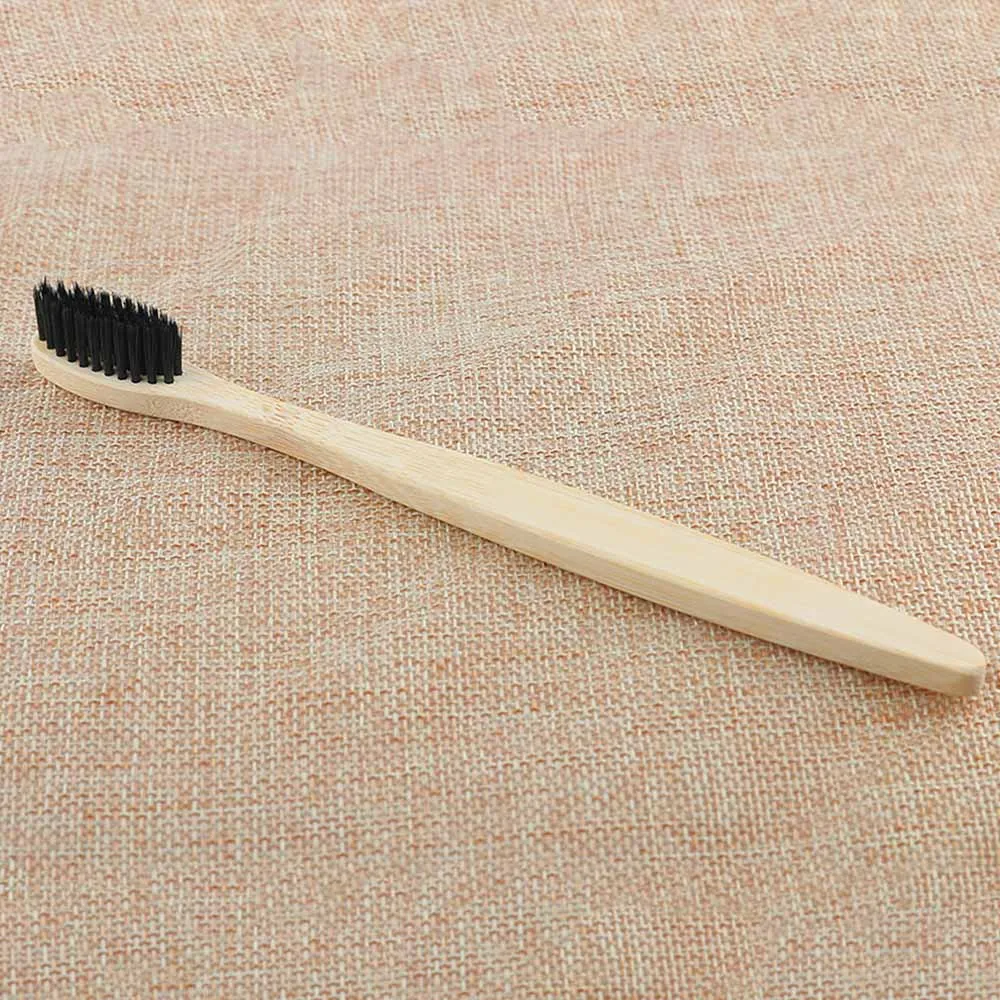 1 шт. новая бамбуковая зубная щетка веганская Экологически чистая биоразлагаемая
