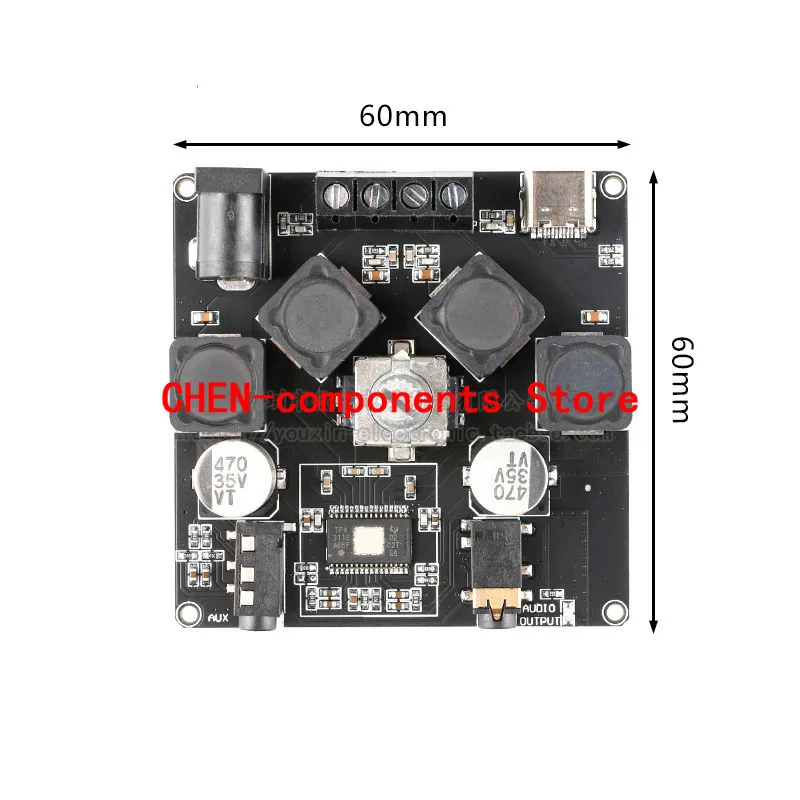 50 Вт + XY AP50H Bluetooth 5 0 цифровой усилитель TPA3116 Hi Fi 2 стерео Динамик аудио Мощность