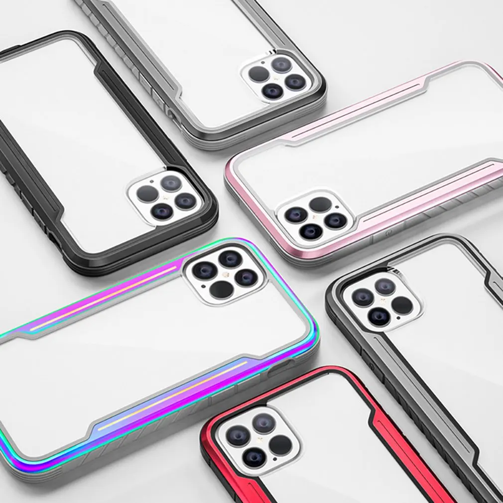 

Individual Anti-fall Phone Shell Transparent Phone Protective Shell Fashion Phone Protective Case For Iphone12