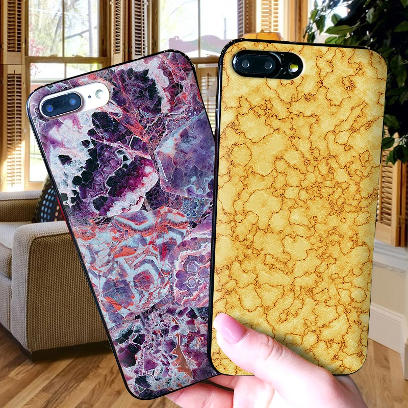 Для IPhone Xr Xs Xsmax X 6 6s 7 8 Plus чехол Роскошный мрамор XS Max 9 силиконовая лента