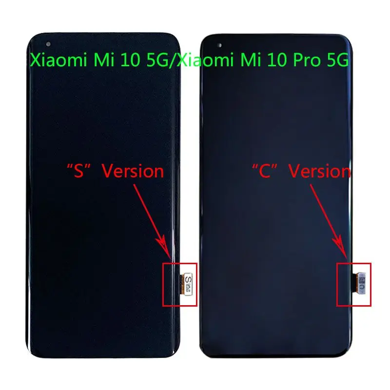 Pantalla LCD de 6,67 "para Xiaomi Mi 10 PRO 5G M2001J1G, montaje de digitalizador con pantalla t&aacute;ctil, repuesto para tel&eacute;fono Xiaomi Mi10 LPDDR5-4