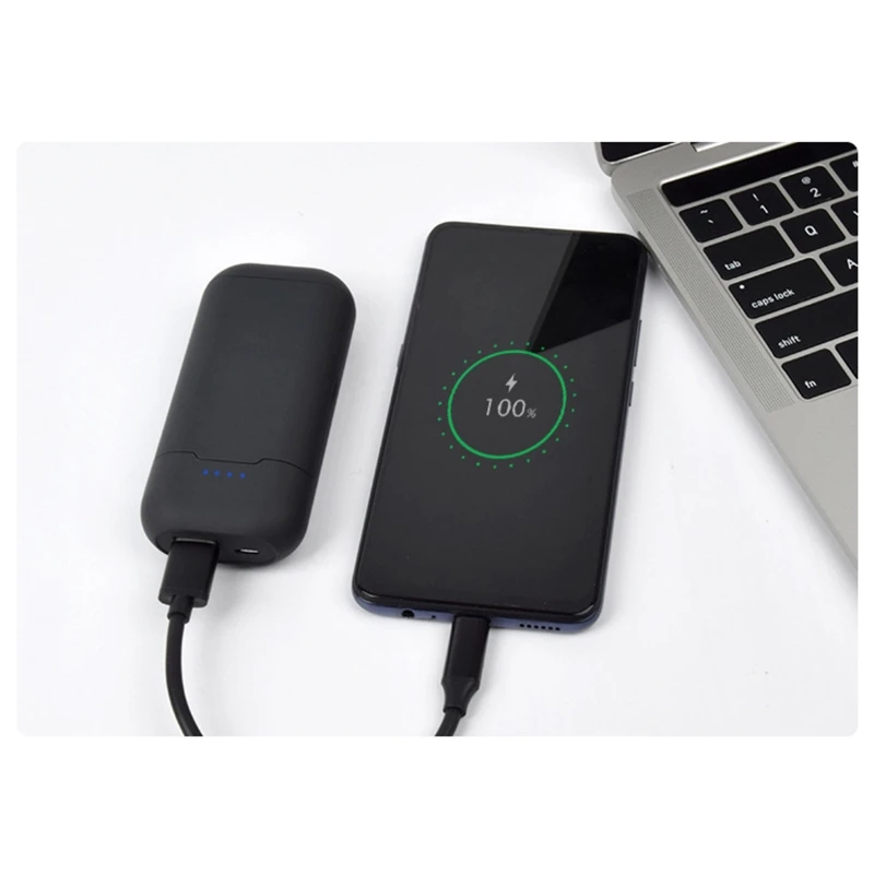 

DIY 2x18650 Battery Case With Indicator Power Bank Shell Portable External Box without Battery Powerbank Protector