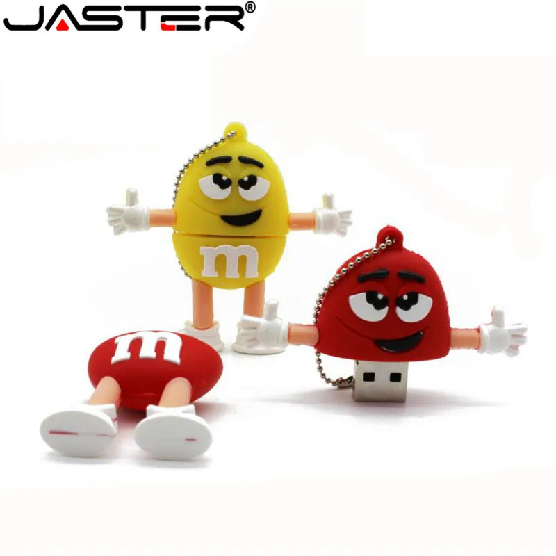 Флэш-накопитель JASTER MM Bean USB флеш-накопитель флэш-накопитель usb 2 0 Флэшка 64 ГБ 16 32