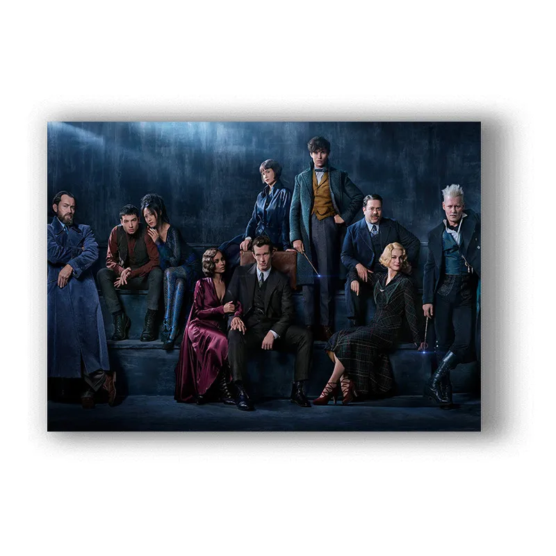 Бумажные обои с покрытием фантастические животные и где их найти плакат для кафе