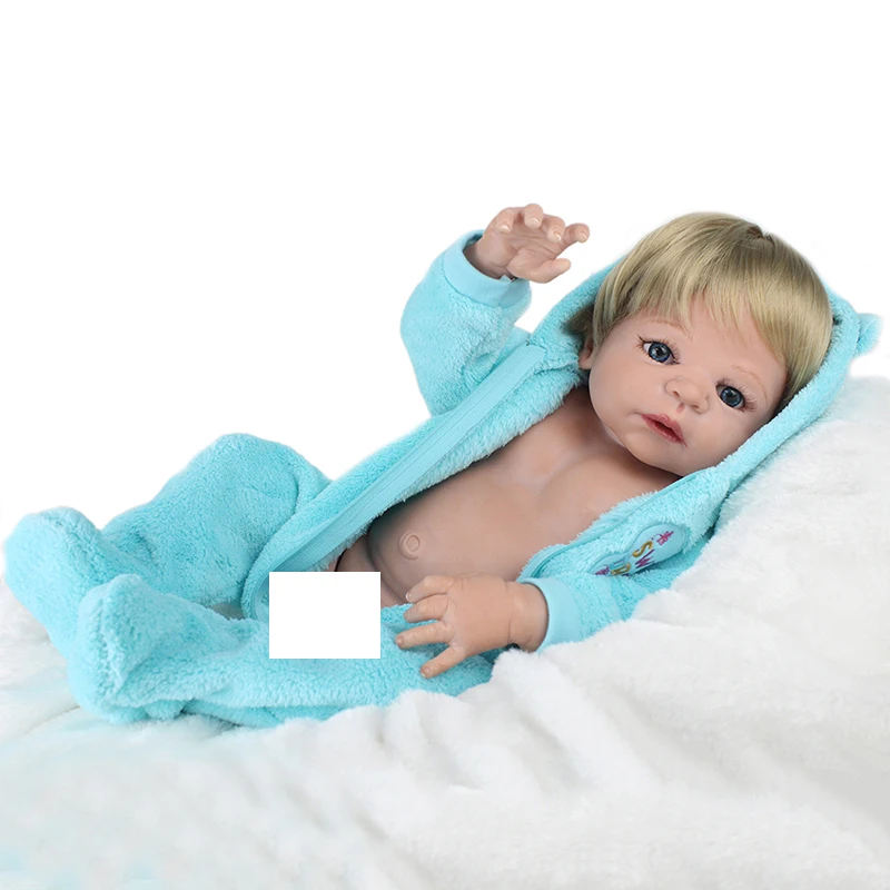 NPKDOLL 22 дюйма, полностью силиконовые куклы американского мальчика, Кукла Реборн, детские игрушки, подарок