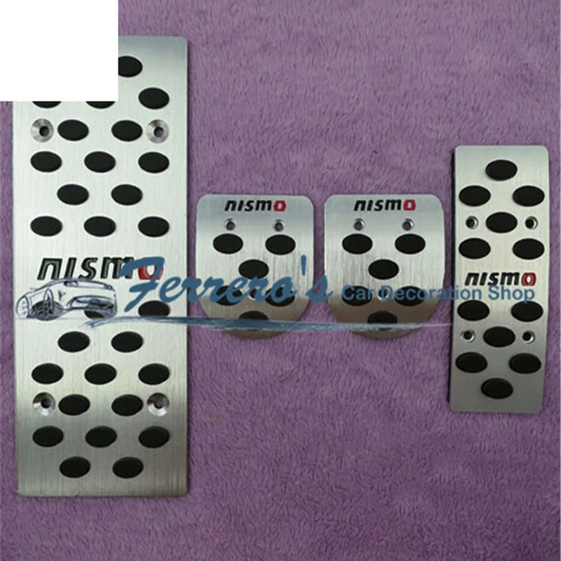 Акселератор AT/MT, Тормозная подставка для ног, наклейка, аксессуары для Nissan Tiida Sylphy March Livina Sunny Qashqai Teana NISMO