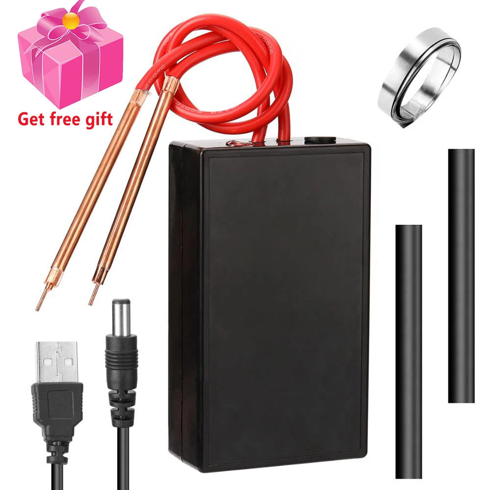 Портативный 6 передач Регулируемый Мини точечной сварки накопленной энергией