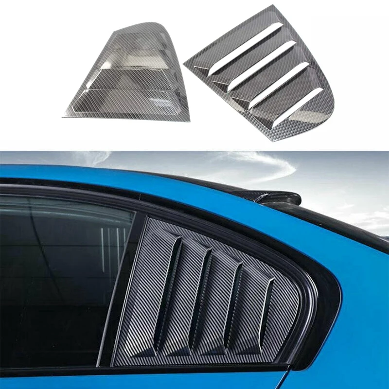 

2 x накладки на окна в стиле углеродного волокна для BMW F30 3-Series 2012-2017