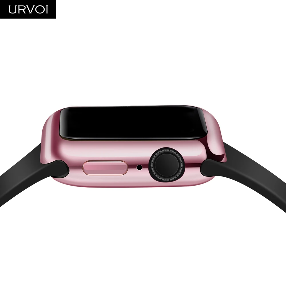 Чехол для часов URVOI полная защита iwatch 40 мм 44 мм|Часы Чехлы| |