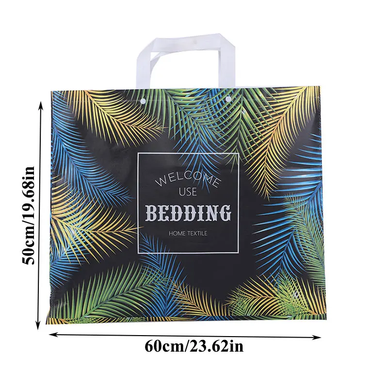 

2021 Newest Plum Blossom Printing Eco Shopping Bag Foldable Reusable Tote Folding Pouch Travel Non-woven Bathroom Storage Bag
