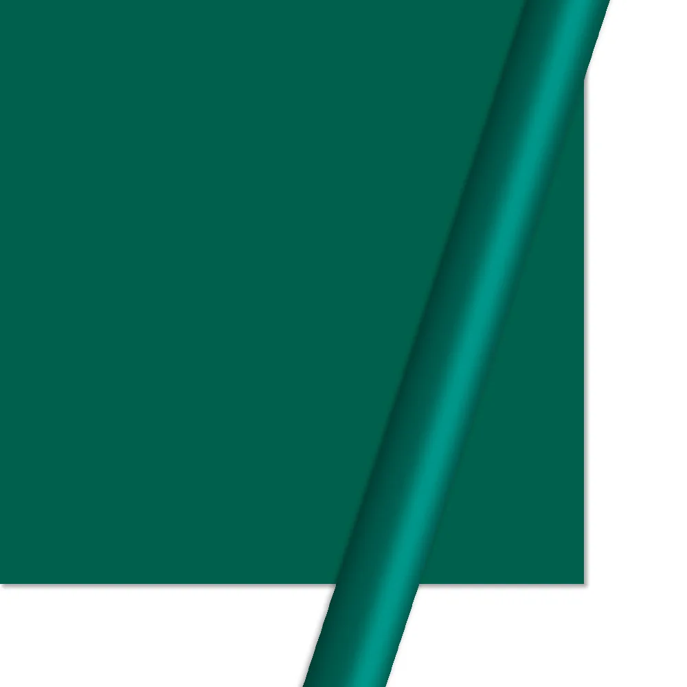 Подарочная упаковочная бумага в рулоне высокого качества одноцветная золотисто