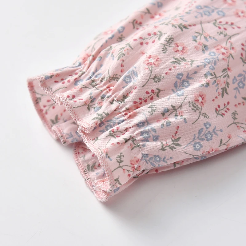 

Baby Girl Rompers 0-24M Long Sleeve Romper Floral Princess Jumpsuits One-piece Fashion Cotton Newborn Baby Girl Clothes