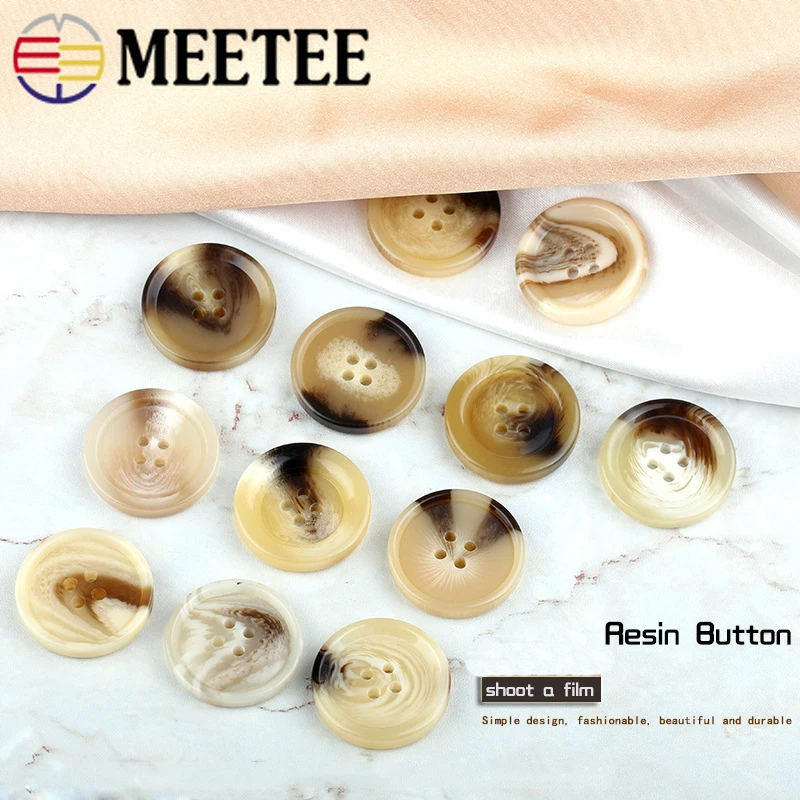 20 шт. 15-30 мм 4 отверстия пуговицы цвета хаки рубашка манжета кнопка для украшения