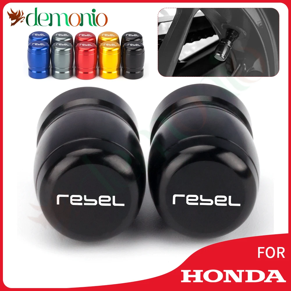 

Tyre Airtight Covers For Honda Rebel 300 Rebel 500 CMX Rebel300 Rebel500 2017 2018 2019 2020 2021 Wheel Tire Valve Air Port Caps