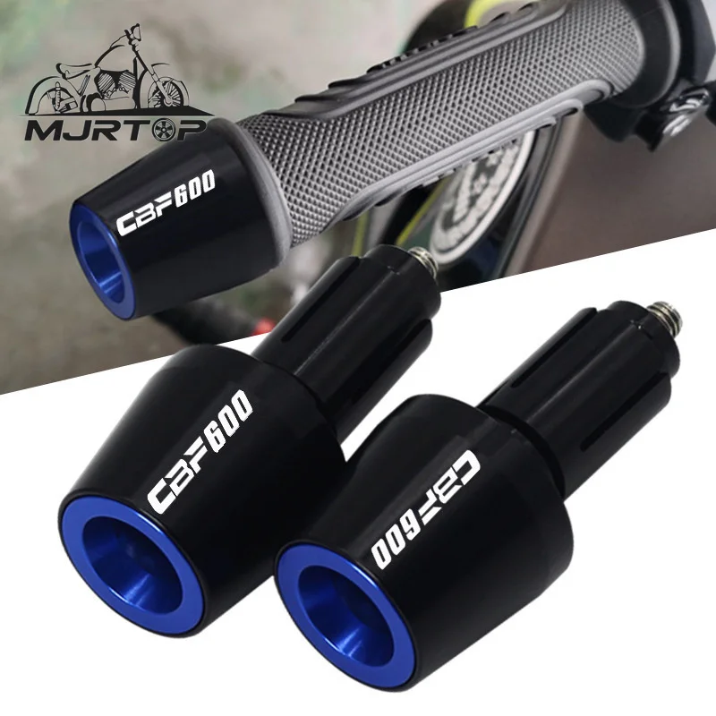 

For Honda CBF600 CBF 600 cbf600 Motorcycle CNC Aluminum 7/8"22MM Handle Bar Handlebar Grips Cap End handle Plugs cap Accessories