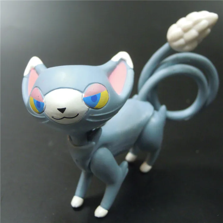 

Pokemon Normal Own Tempo Type Glameow Cute Joints Movable Action Figure Model Toys