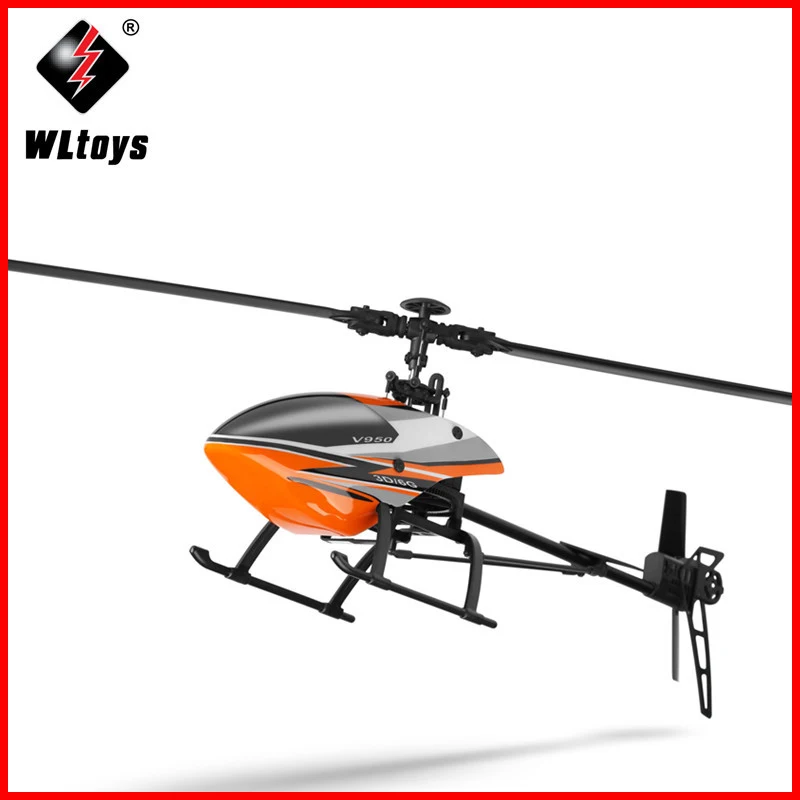 (В наличии) оригинальный WLtoys V950 большой вертолет с бесщеточным Мотором 2 4G 6CH 3D6G