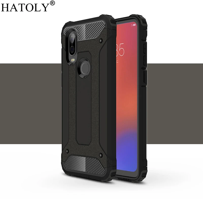 Чехол для Motorola One Vision противоударный Прочный чехол Moto силиконовый чехол-бампер
