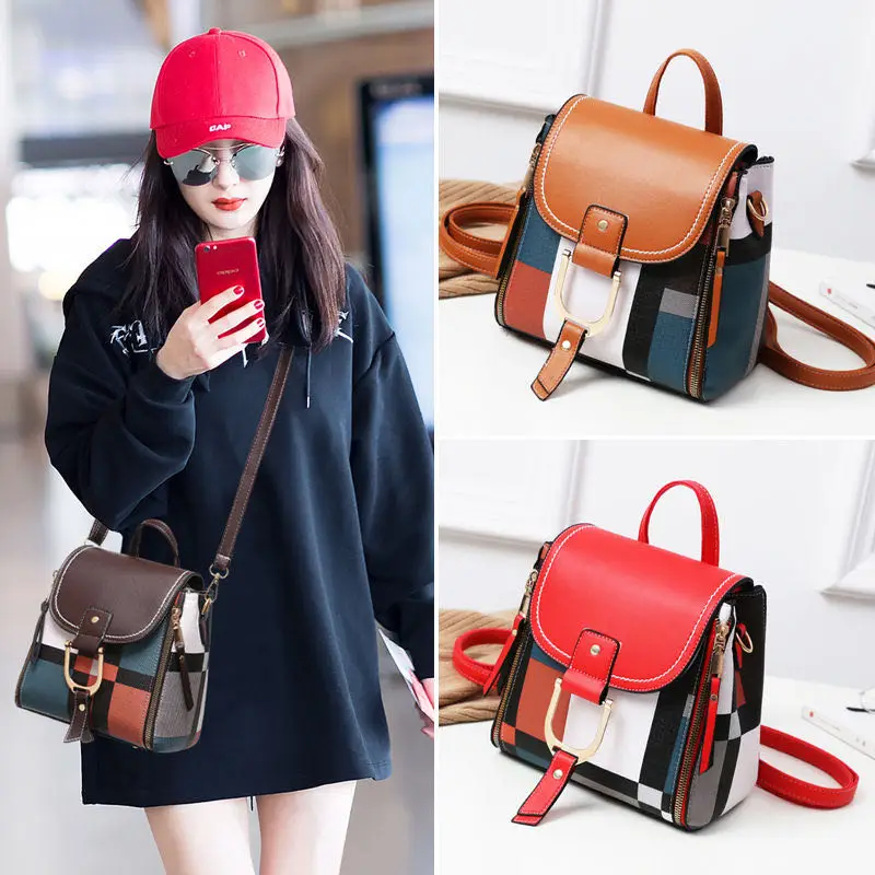 Новый женский сетчатый рюкзак женская школьная сумка Женский дизайнерский